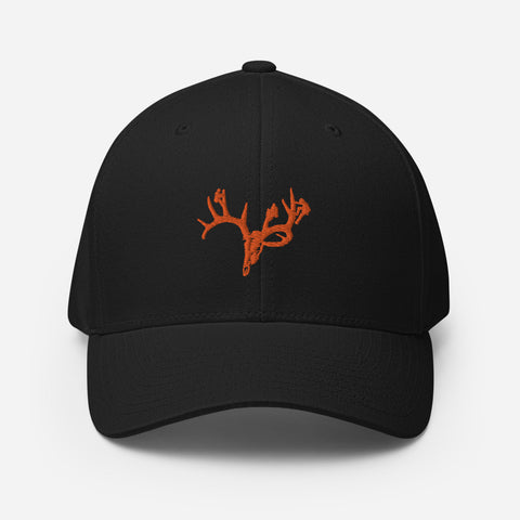 Orange Logo Flex-Fit Hat