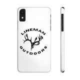 Lineman Outdoors Slim Phone Cases